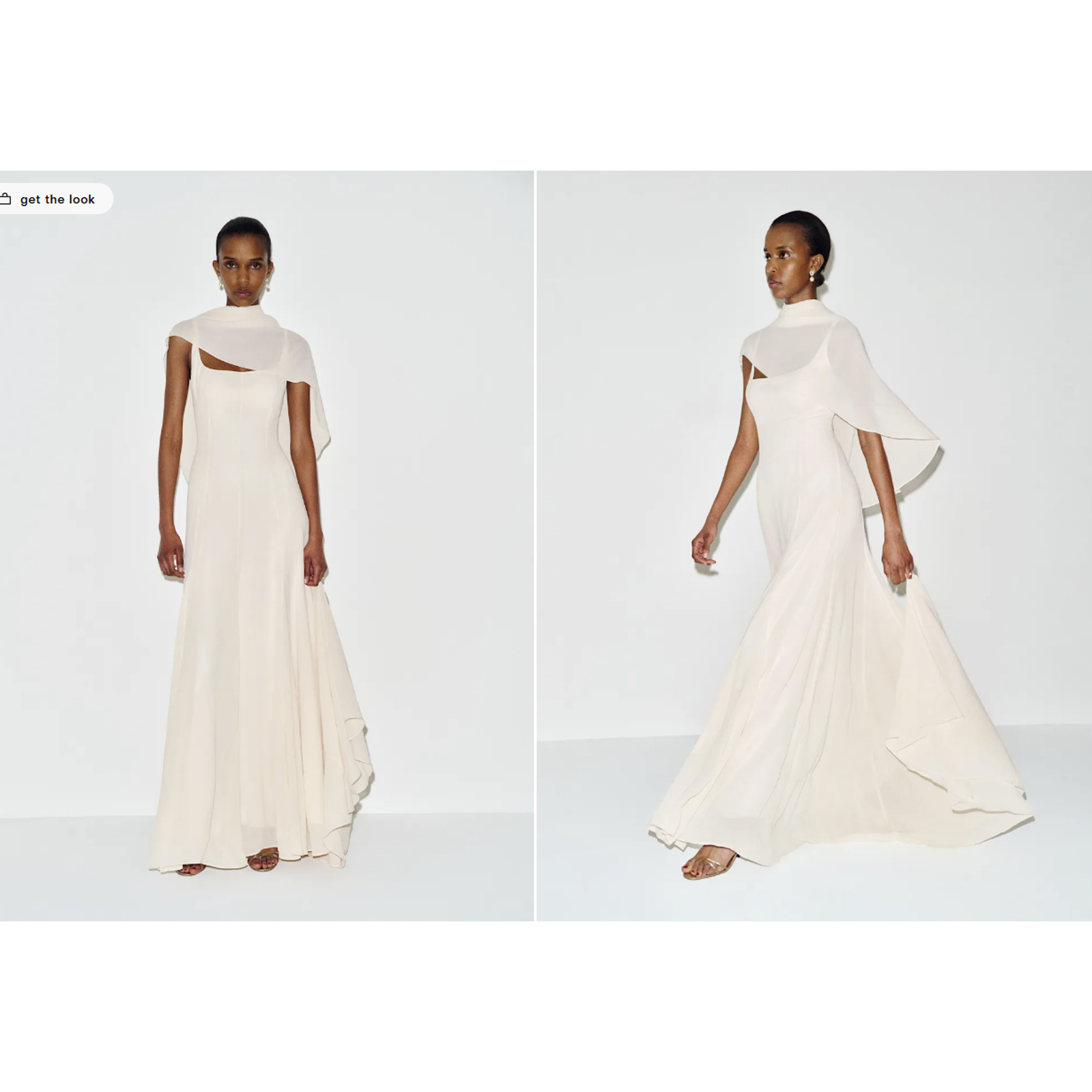 Nwd Reformation Sirinda Maxi Dress Wedding Gown Size 4 Fior Di Latte #9e601